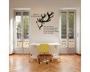 Christmas Wall Decal Quote Merry Christmas Deer Animal Mural Pvc Wall Sticker Room Wall Glass Door Decor Shop Window Decoration